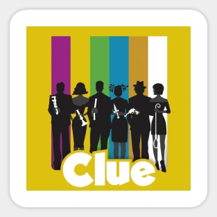 clue the movie Sticker